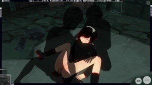 3D HENTAI Group Sex In The Basement With Ruby Rose