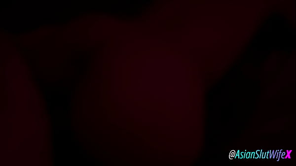 Asian Slut Wife put on the red light