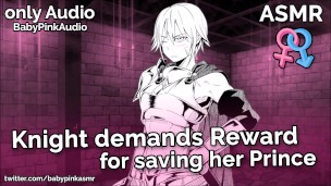 ASMR – Knight Demands Reward For Saving Her Prince (FemDom)(Audio Roleplay)