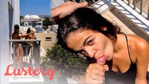 Beautiful Amateur Latina Boned Above Busy Street – Lustery
