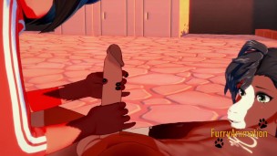 BNA Hentai – Michiru having sex with a Horse