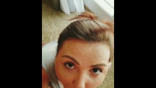 CoyWilder- My first pornhub video! Sloppy blowjob with messy cum shot.