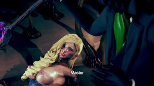 Female knight lose to monster ork – episode.19