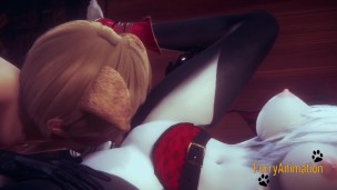 Furry Hentai 3D – DogBoy and Cat Have Hard Sex 1/2