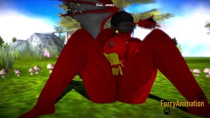 Furry Hentai 3D – Dragon Fingering and Squirting