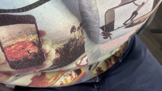 Getting hard at the office. Didn’t mean to cum.