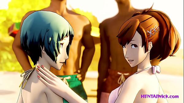 Huge gangbang on the beach – Hentai uncensored