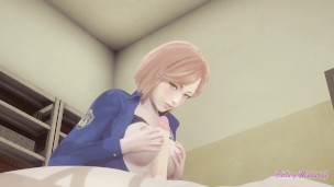 Jujutsu Kaisen Hentai – Nobara Kugisaki Boobjob, handjob and fucked