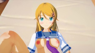 Kirino Kosaka kyan' t be so kyūto 3 D hentai 2/ 4