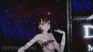 MMD R18 Misaka Ver5.6 – Twice – I Can't Stop Me Beach Stage 1296