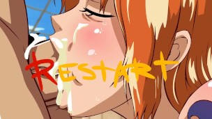 One Piece – Nami Double Fuck – Hentai Uncensored Cartoon