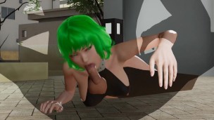 One punch man: Tatsumaki vs psycho