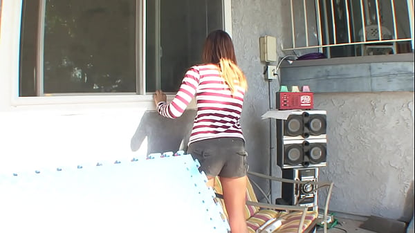 Redheaded Coed Gets Plowed By Her Older Neighbor