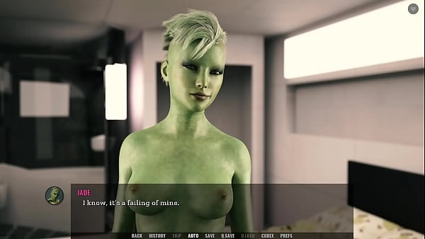 Tales From The Unending Void #48 – Big Tits Alien Girl Is Ready For Big White Cock