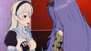 Fire Emblem – Corrin X Camilla 3D Threesome Hentai