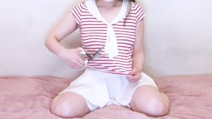 Challenge yourself to see how far and short you can cut your clothes so they don’t come out