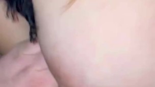 Filthy British Couple Dirty Talking, Kissing & Playing