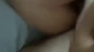 GF with perfect Ass Fucks Prone Position