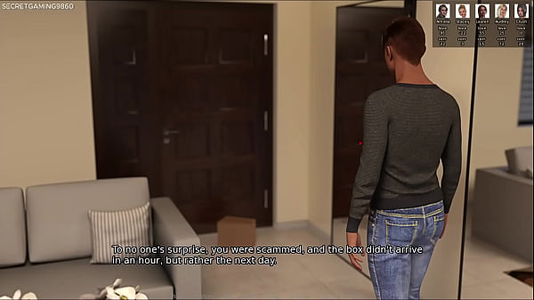 Huge Boobed Stepmom Caught Her Horny Tenant Peeping On Her While Toying Her Pussy and Ass With a Huge BBC Dildo – Blacked House 07 3D Porn Game