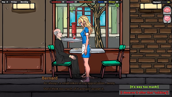 lustful masseur kneads waitress girl’s buttocks. Game Name here: Ptr0n L sd131313