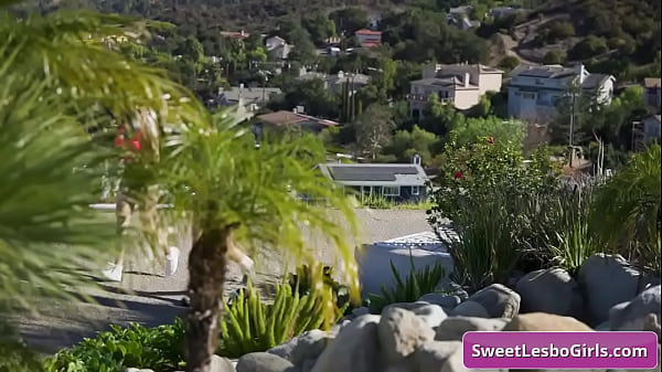 Scarlett Alexis, Little Puck: Teen busty asian seduced by big tit mature lesbo hottie