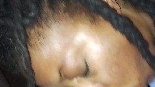 Sucking His Big black Dick Always have me wet when 💦💦💦