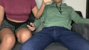 A cumshot in my mouth and a creampie in my pussy, what could be better?