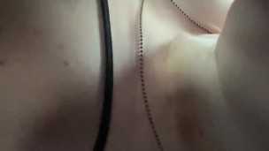 step sis swallows cum for a ride home after class