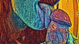 Sucking dick, doggy, rider, cumshot. Cartoon