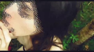 The Forest nymph. Cartoon.